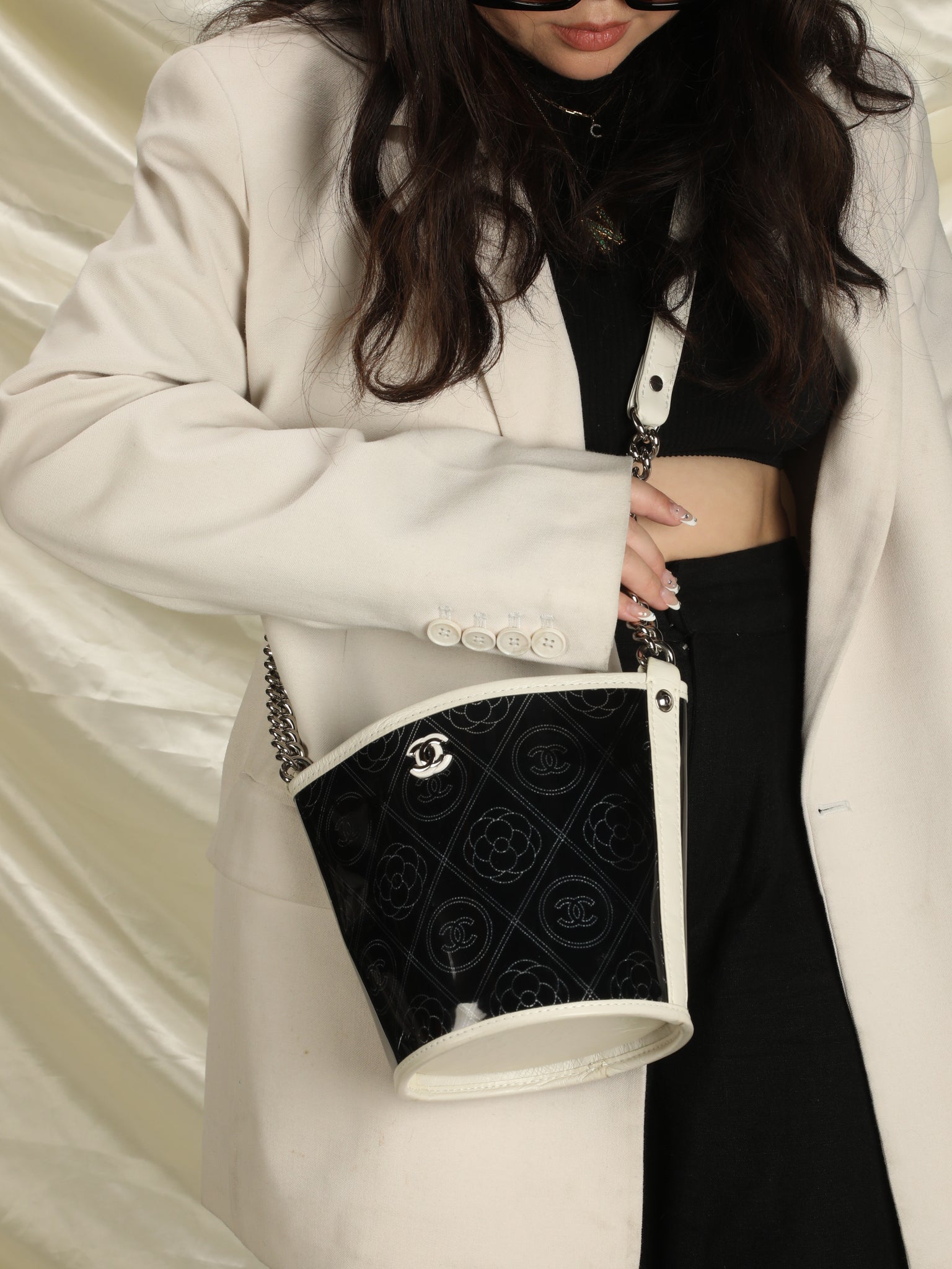 Rare Chanel Camellia Bucket Bag – SFN