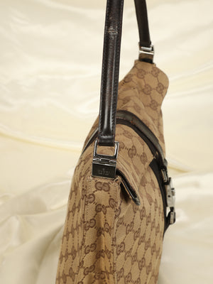 Gucci Monogram Jackie Shoulder Bag