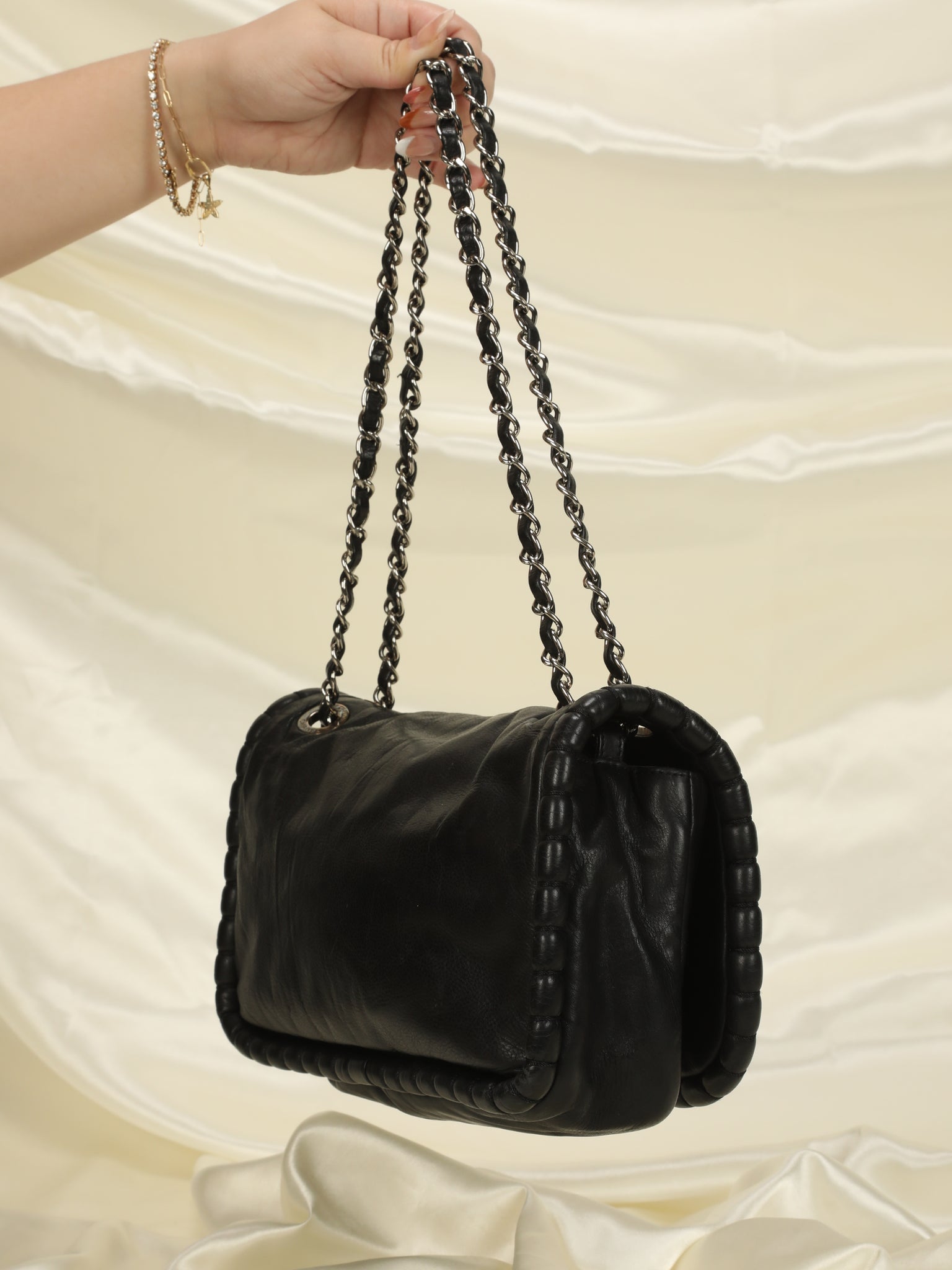 Rare Chanel Timeless Calfskin Flap Bag