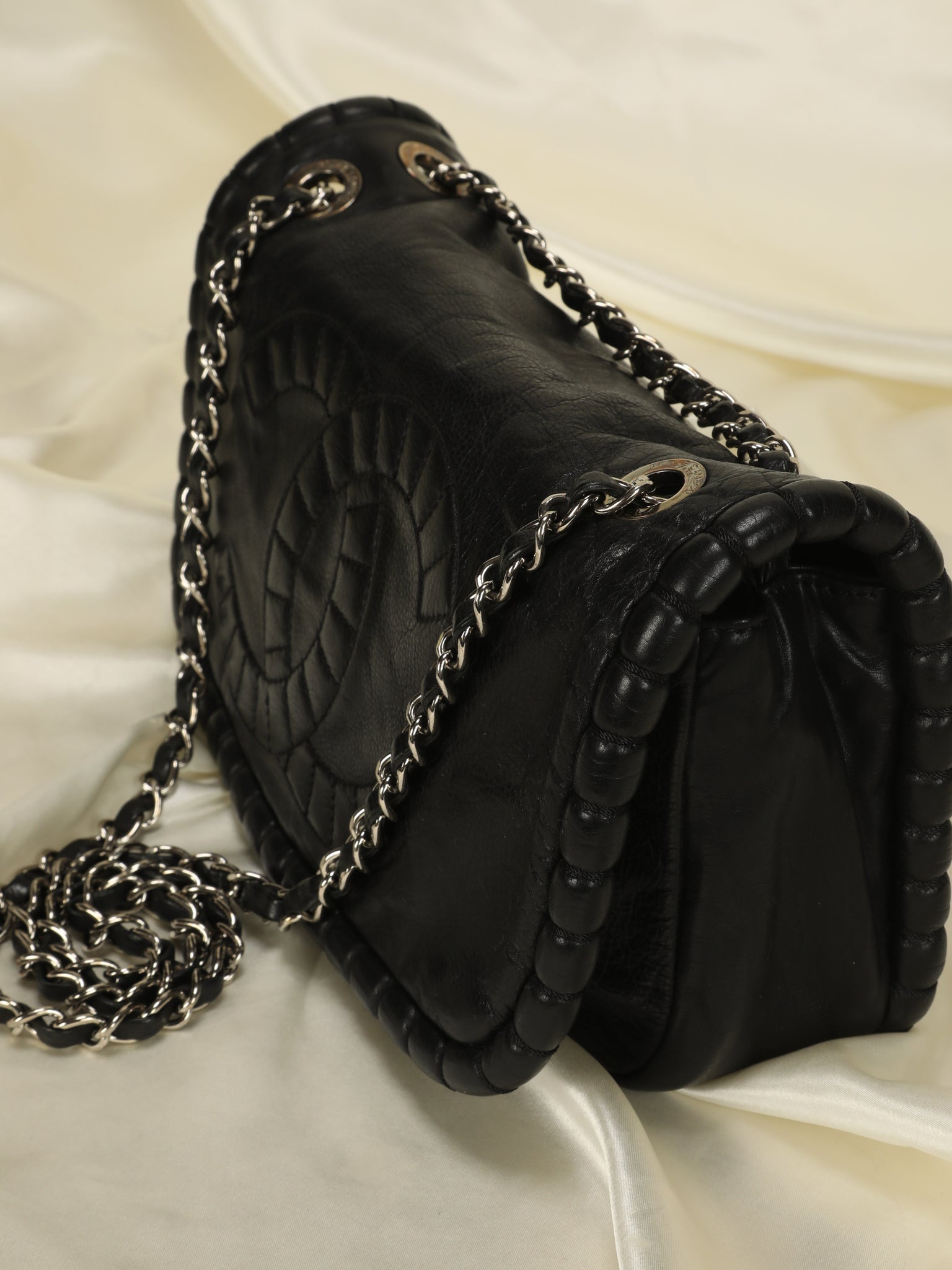 Rare Chanel Timeless Calfskin Flap Bag