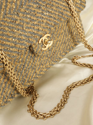 Extremely Rare Chanel Tweed Bijoux Bag