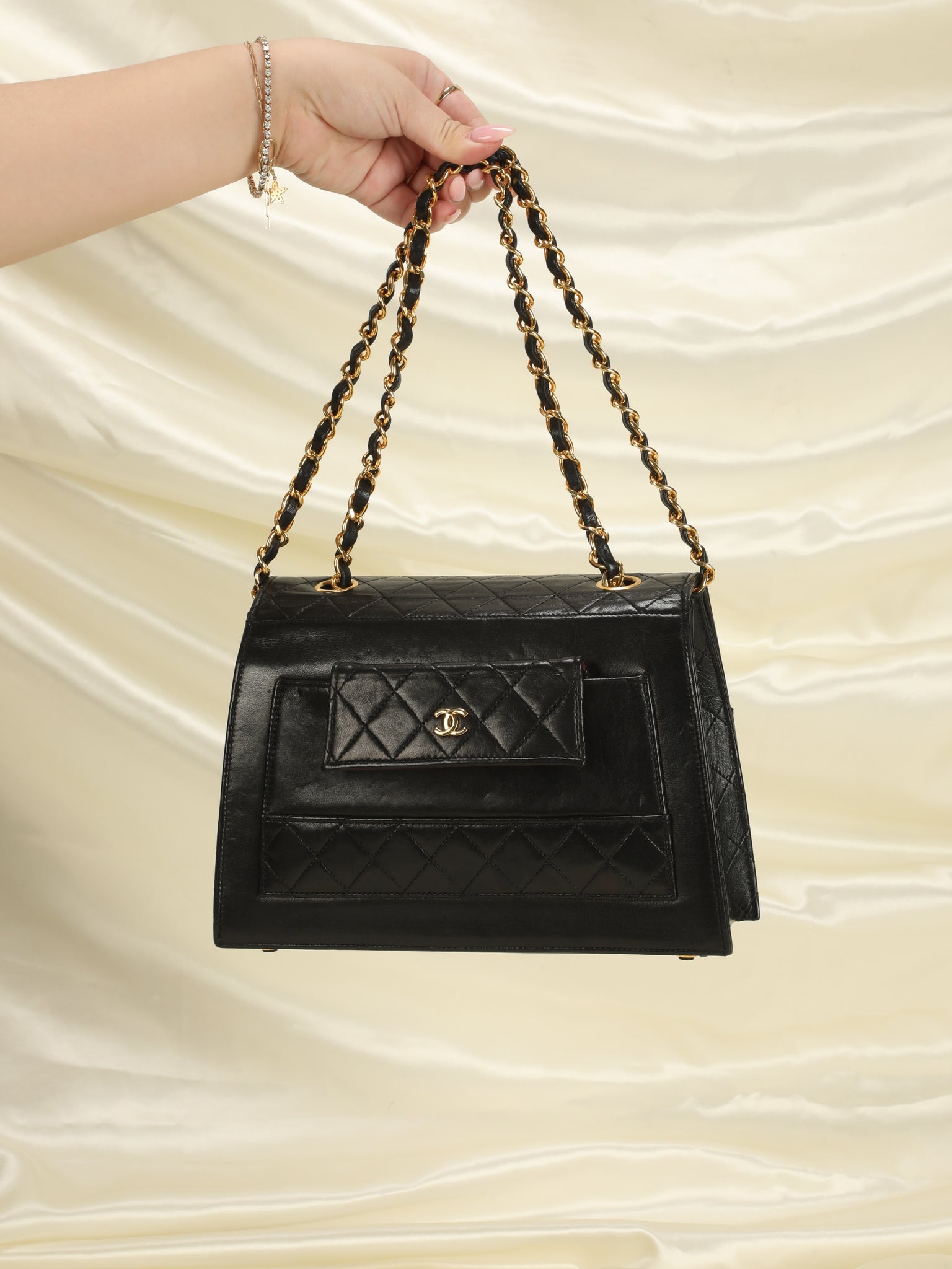 Chanel Reissue 255 Classic Double Flap Mini Rainbow in Leather with  Silvertone  US