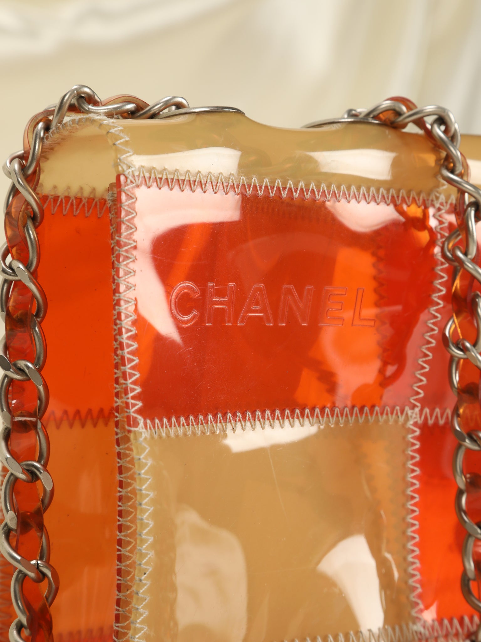 Chanel Vinyl Patchwork Bag