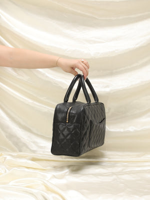 Chanel Caviar Bowler Bag