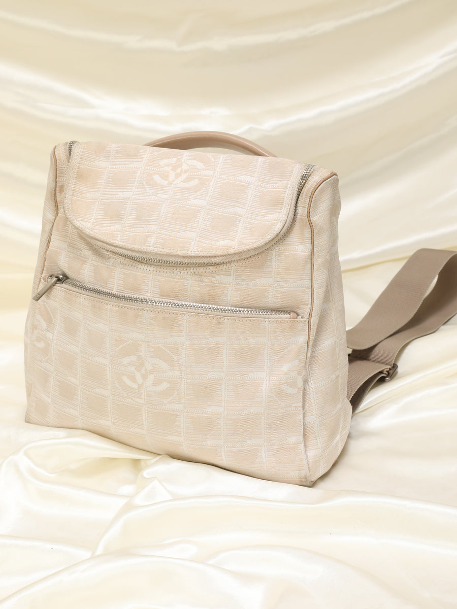 Chanel Jacquard Backpack