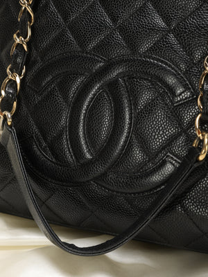 Chanel Timeless Caviar Small Bucket Tote