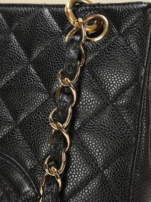 Chanel Timeless Caviar Small Bucket Tote