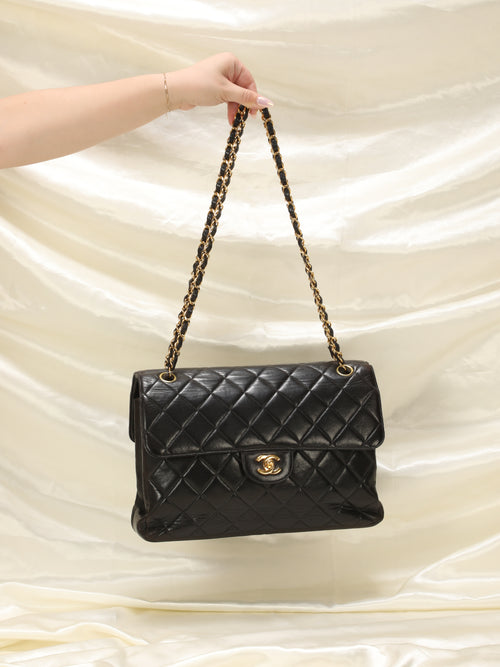 chanel side note flap bag