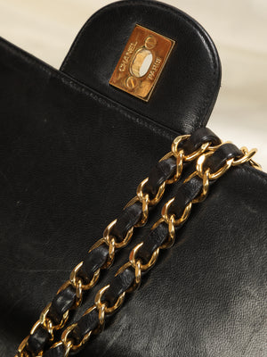 Rare Chanel Double-Sided Lambskin Flap Bag