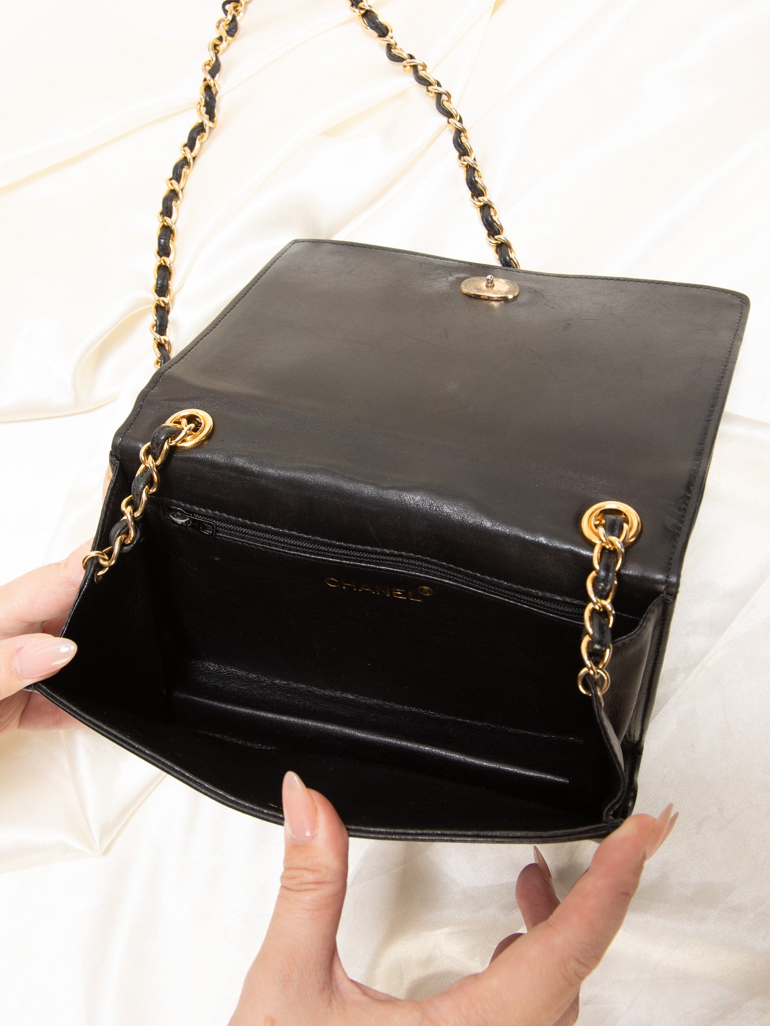 Chanel Lambskin Timeless Mini Bag