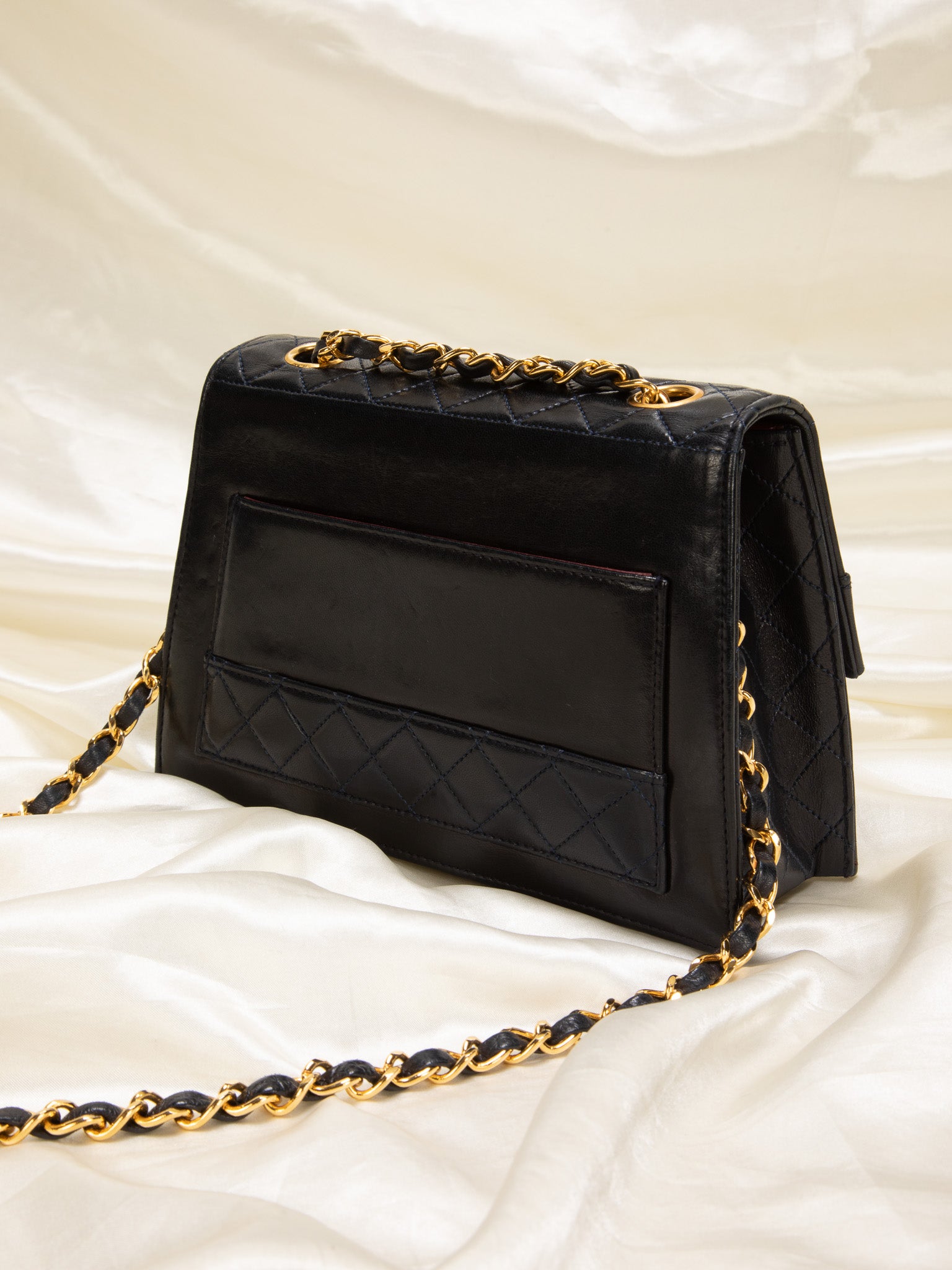 Chanel Lambskin Trapezoid and Pouch
