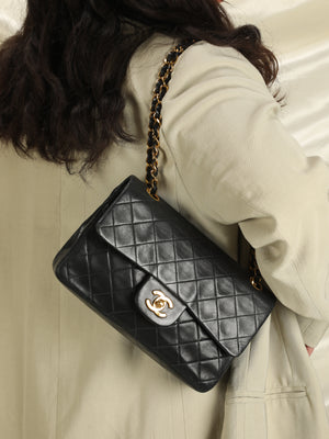 Chanel Lambskin Small Classic Double Flap