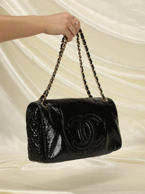 Chanel Timeless Patent Shoulder Bag