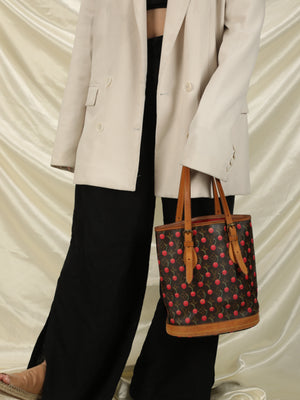 Louis Vuitton Monogram Cerises Cherry Bucket Bag
