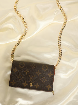 Louis Vuitton Short Wallet on Chain