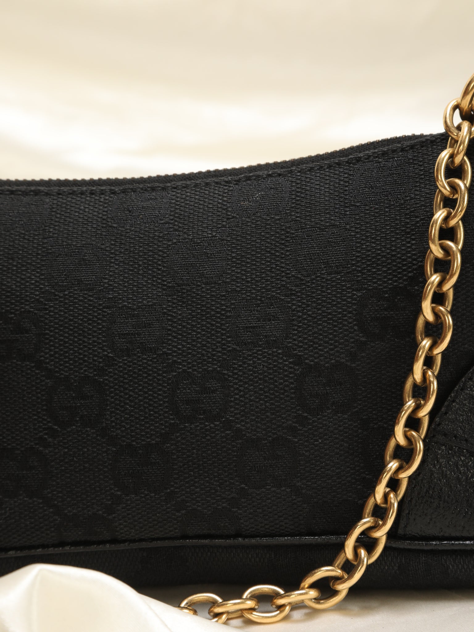 Gucci Monogram Chain Pochette – SFN