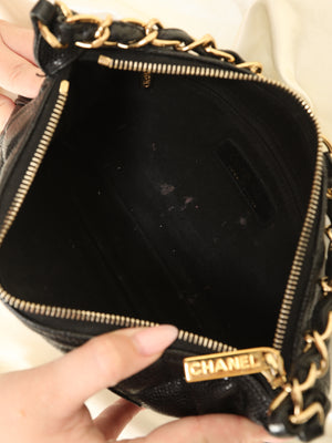 Chanel Caviar Black Pochette