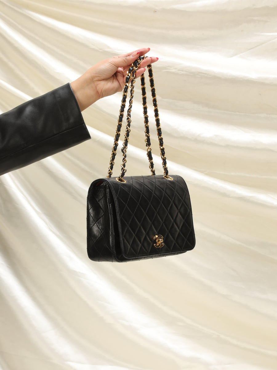 Rare Chanel Lambskin Braided Shoulder Bag – SFN
