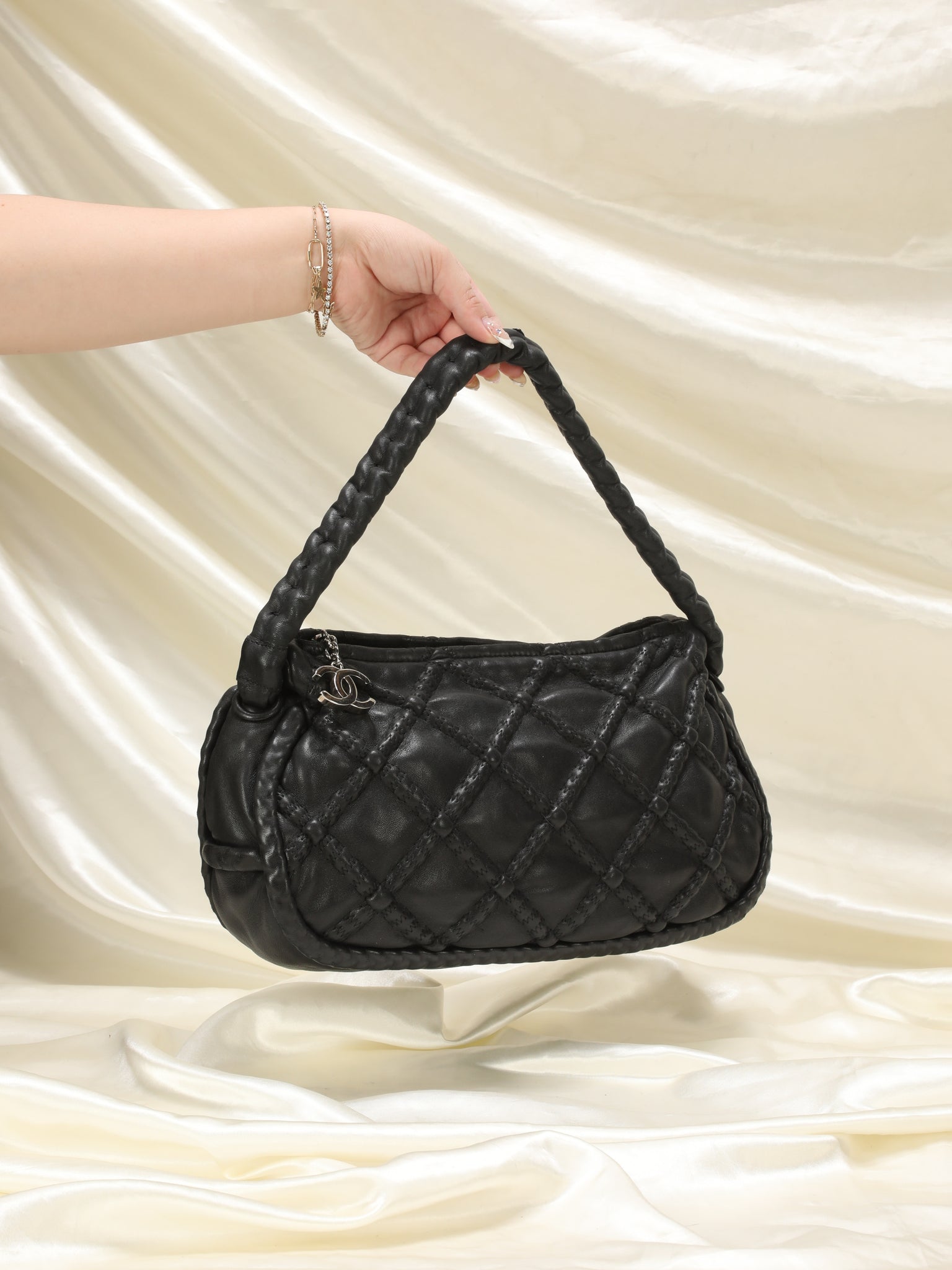 Chanel Lambskin Quilted Braided Handle – SFN
