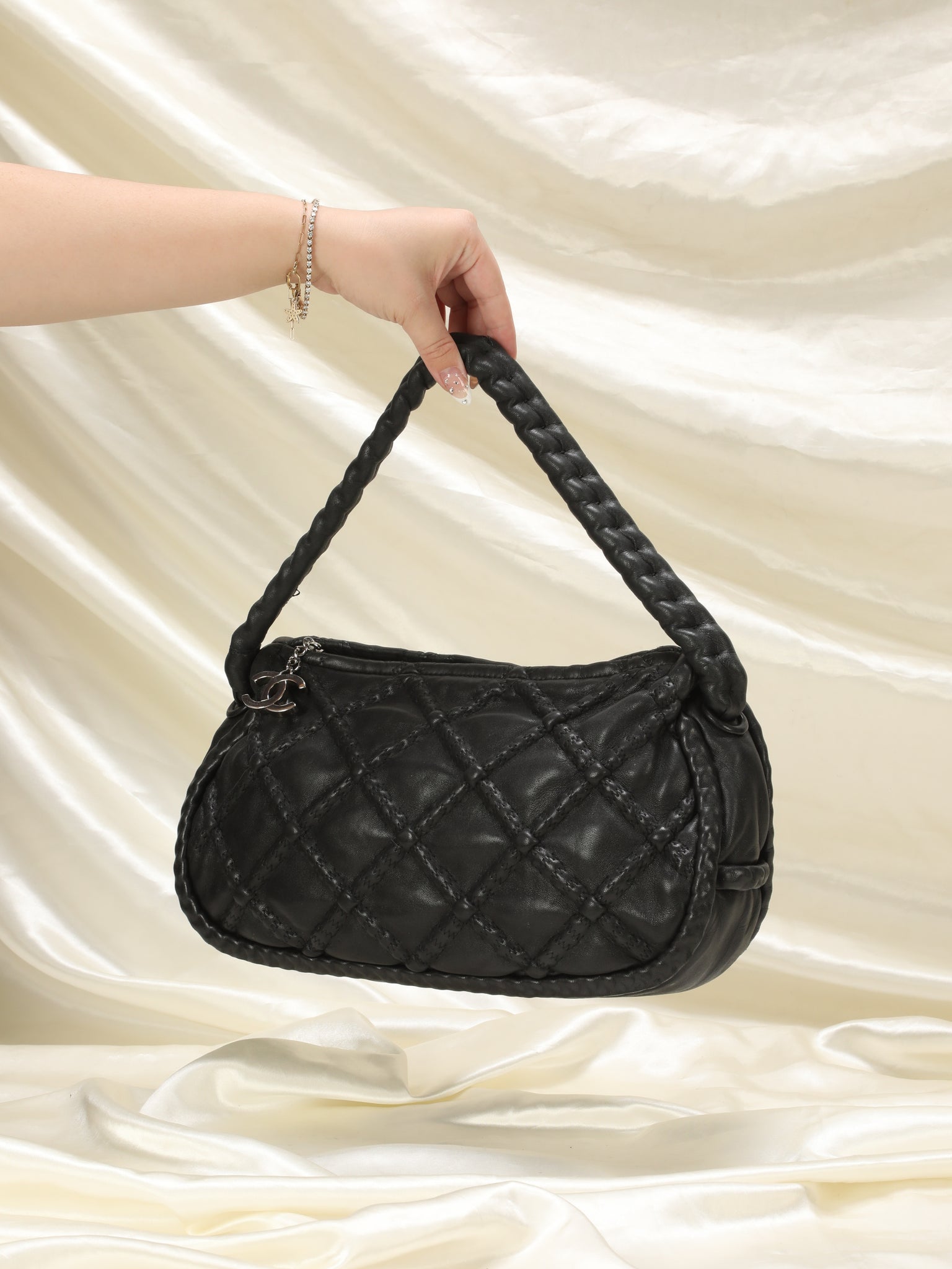 Chanel Lambskin Quilted Braided Handle – SFN