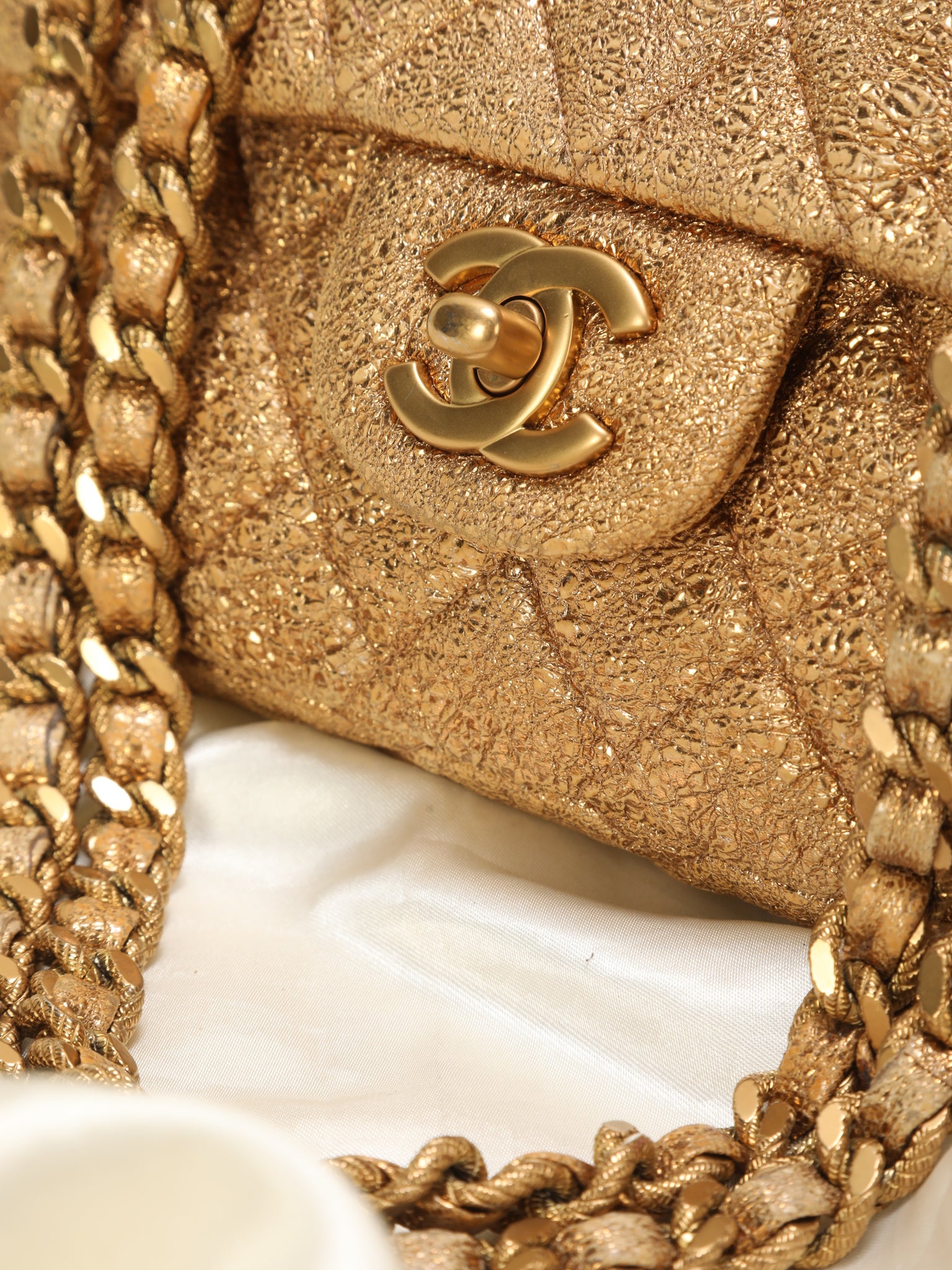 Rare Chanel Crinkled Flap Bag