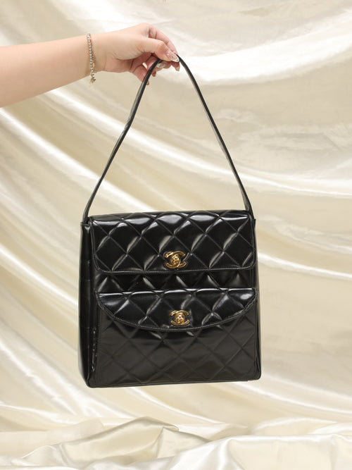Chanel Lock Shoulder Bags