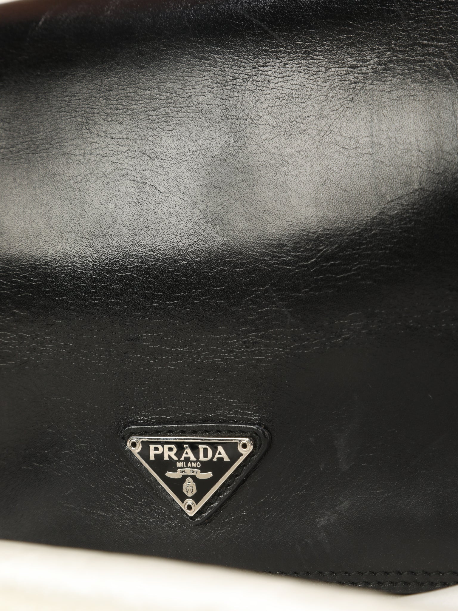 Prada Leather Baguette