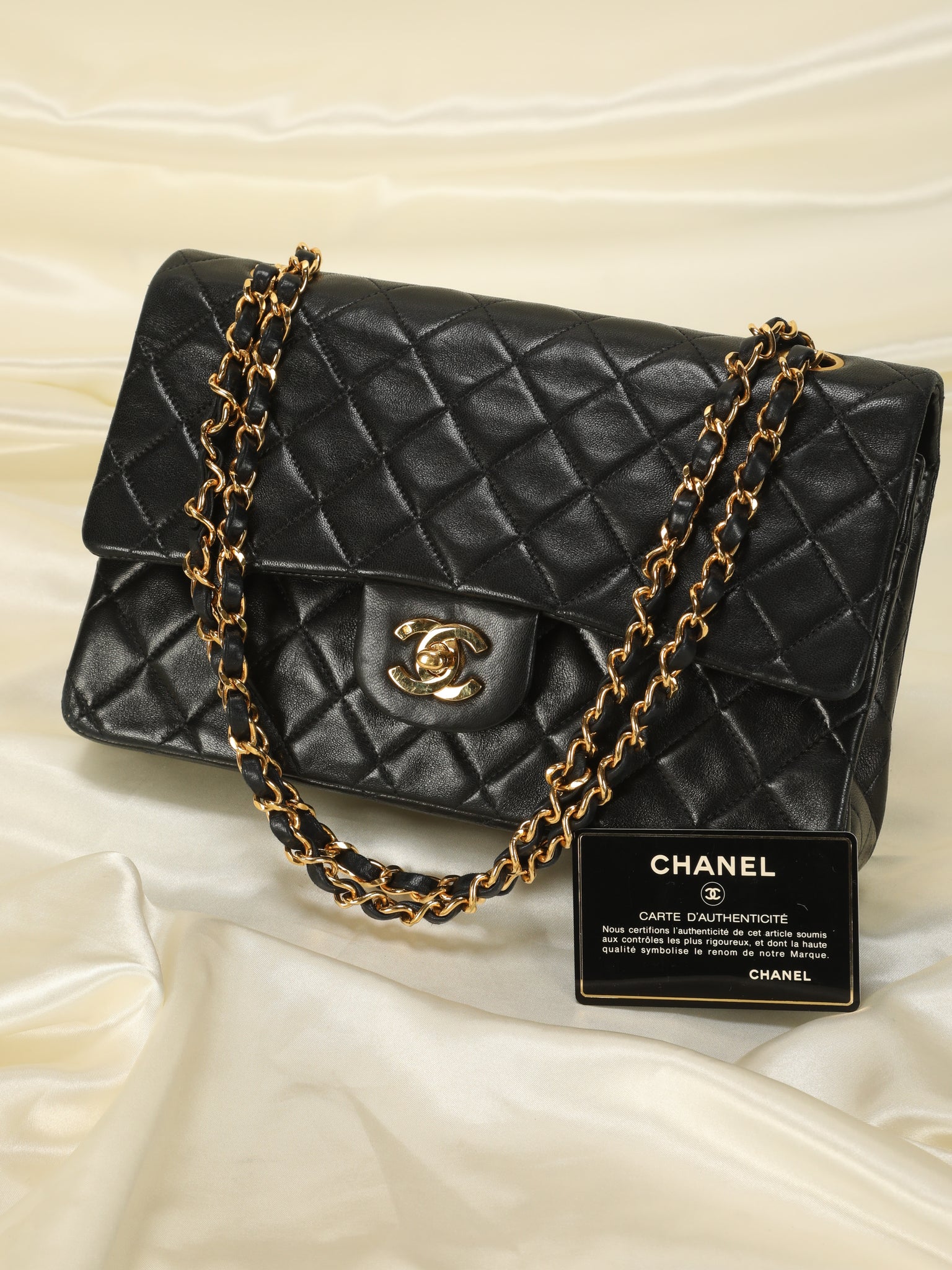Chanel Lambskin Small Classic Flap