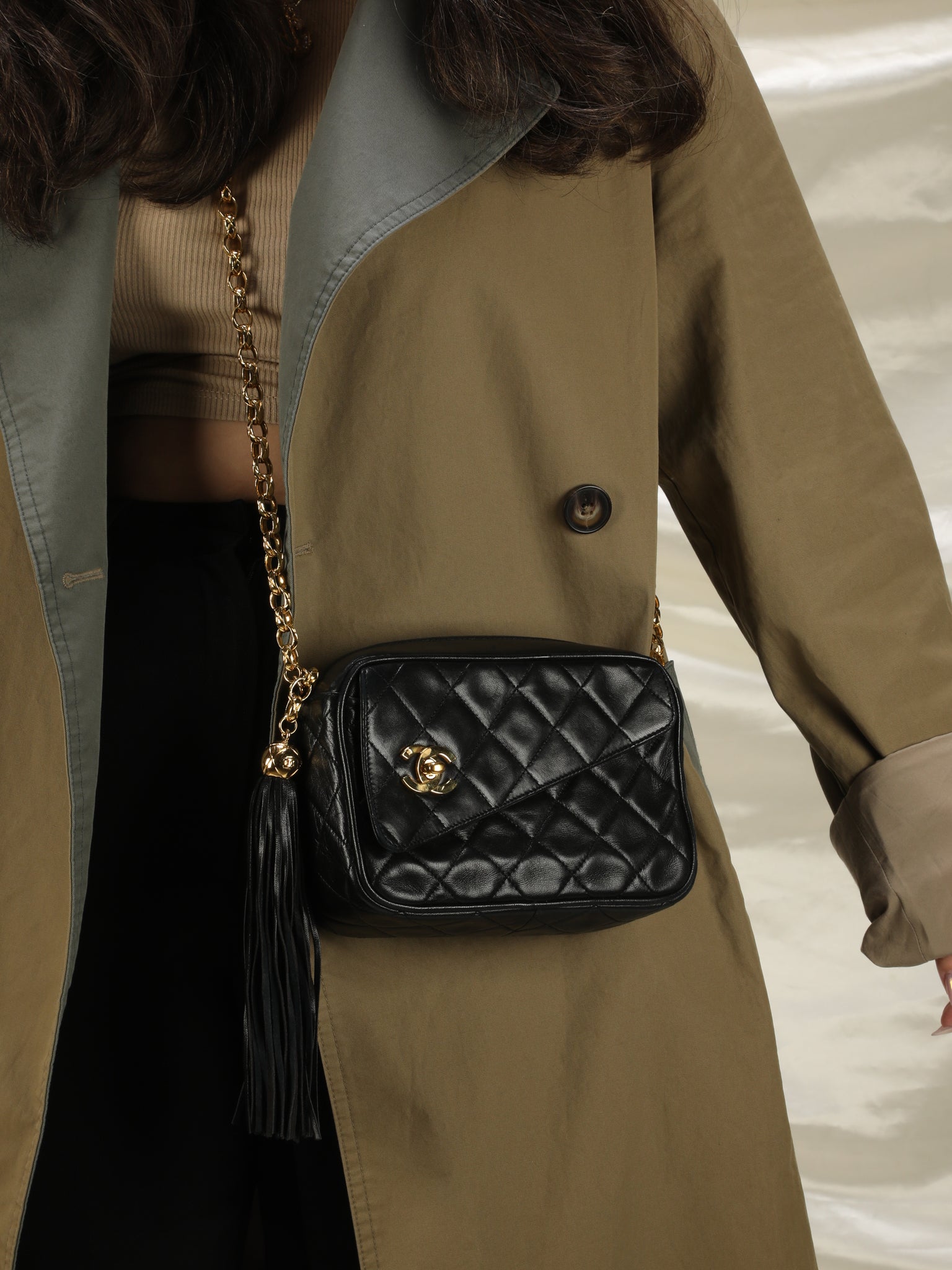 Chanel Lambskin Bijoux Camera Bag