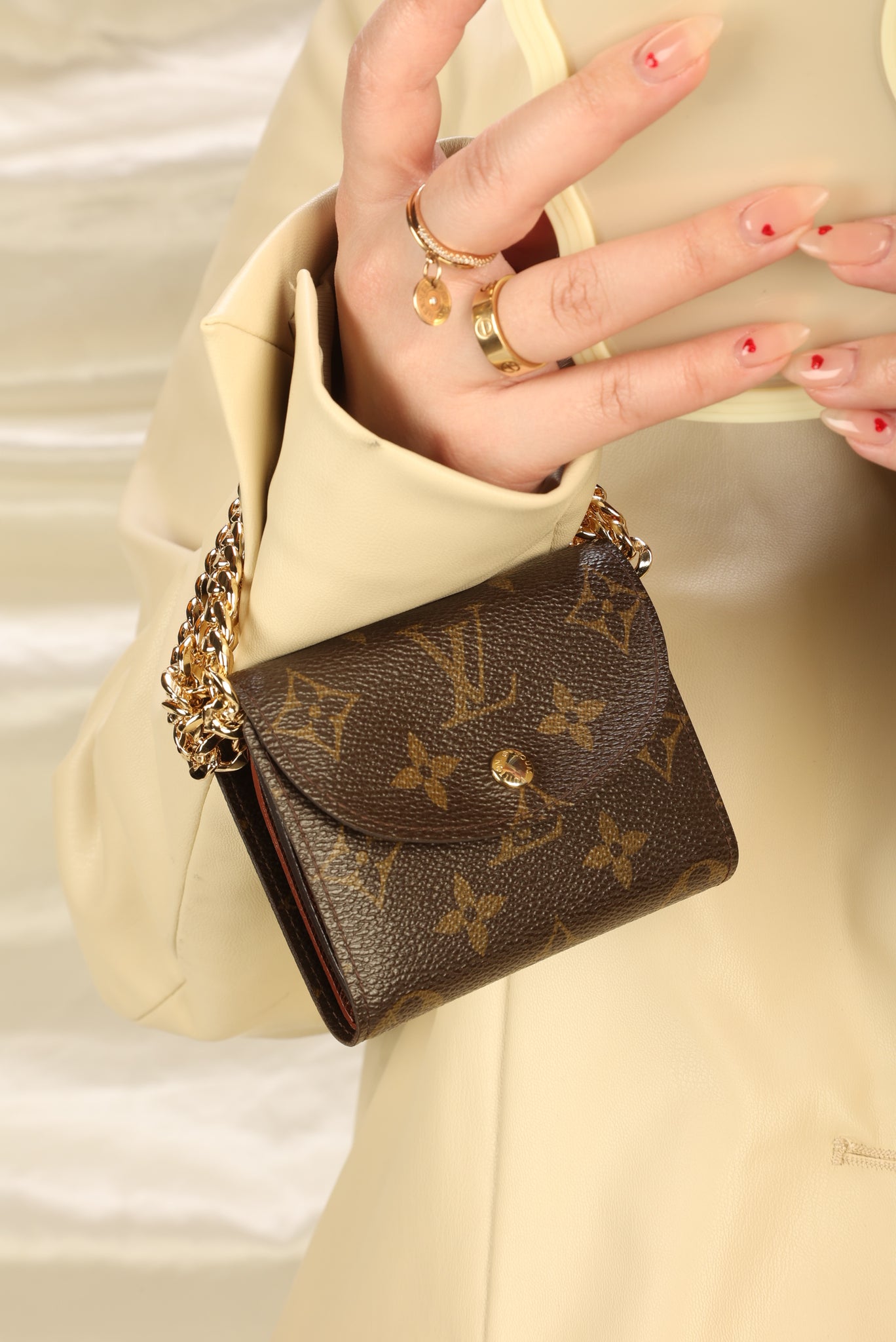 Louis Vuitton Monogram Mini Wallet on Chain – SFN