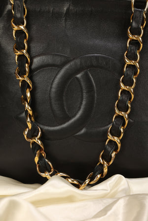 Chanel Calfskin Timeless Chunky Chain Tote
