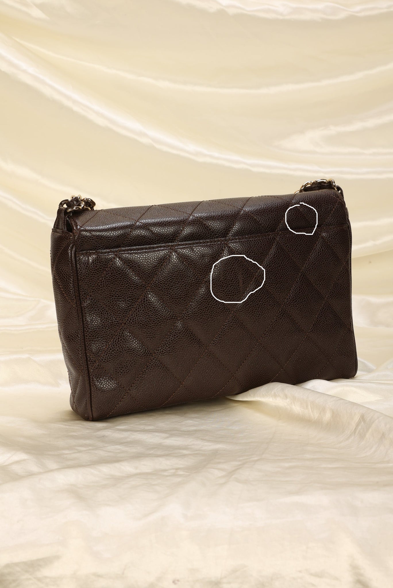 Chanel Caviar Turnlock Flap Bag