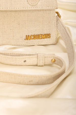Extremely Rare Jacquemus Linen Mini Le Chiquito
