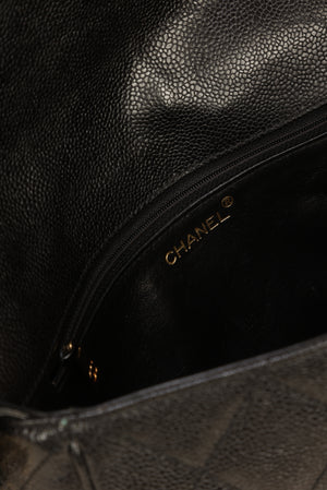 Rare Chanel Caviar Medium Flap Bag