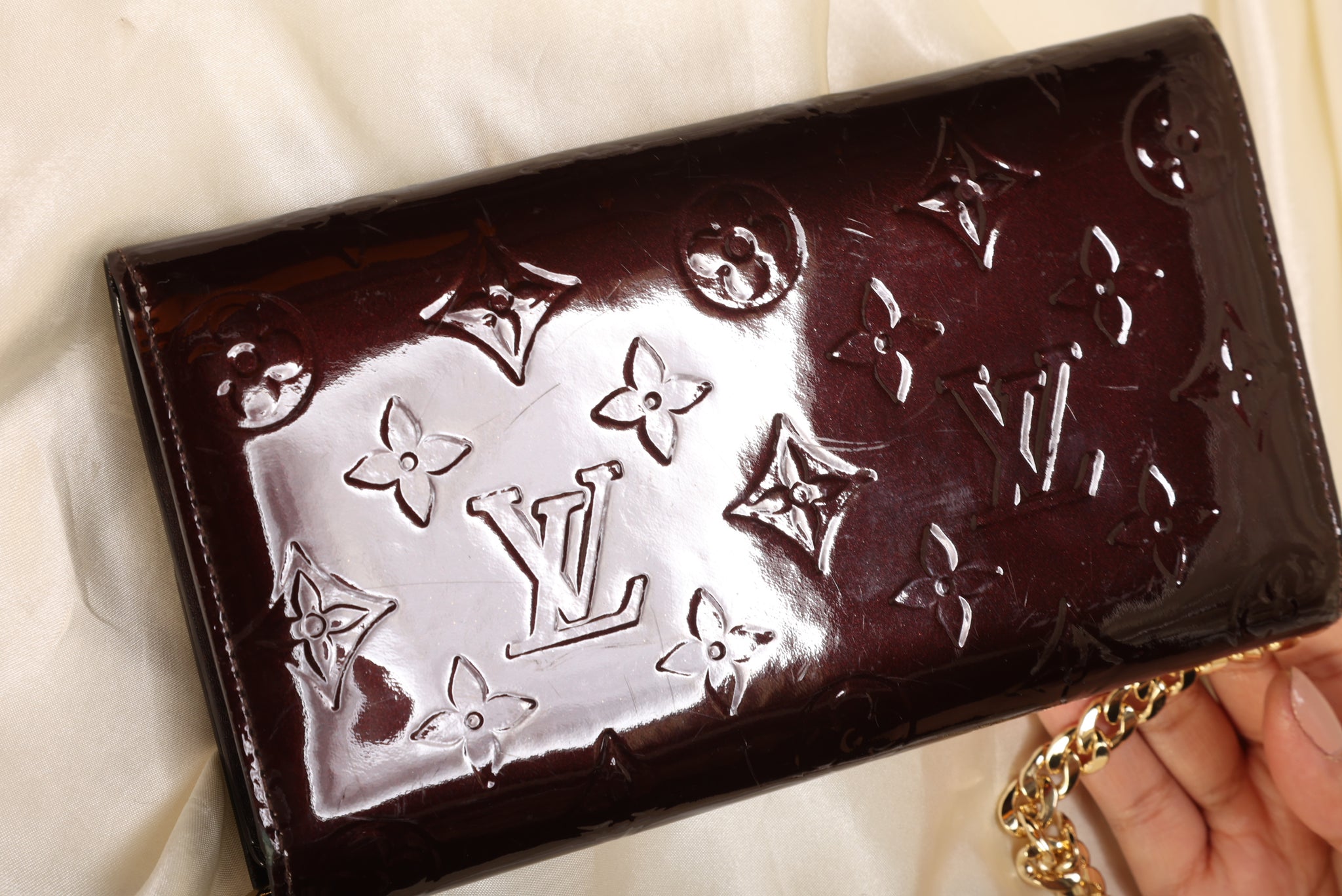 Louis Vuitton Vernis Wallet on Chain