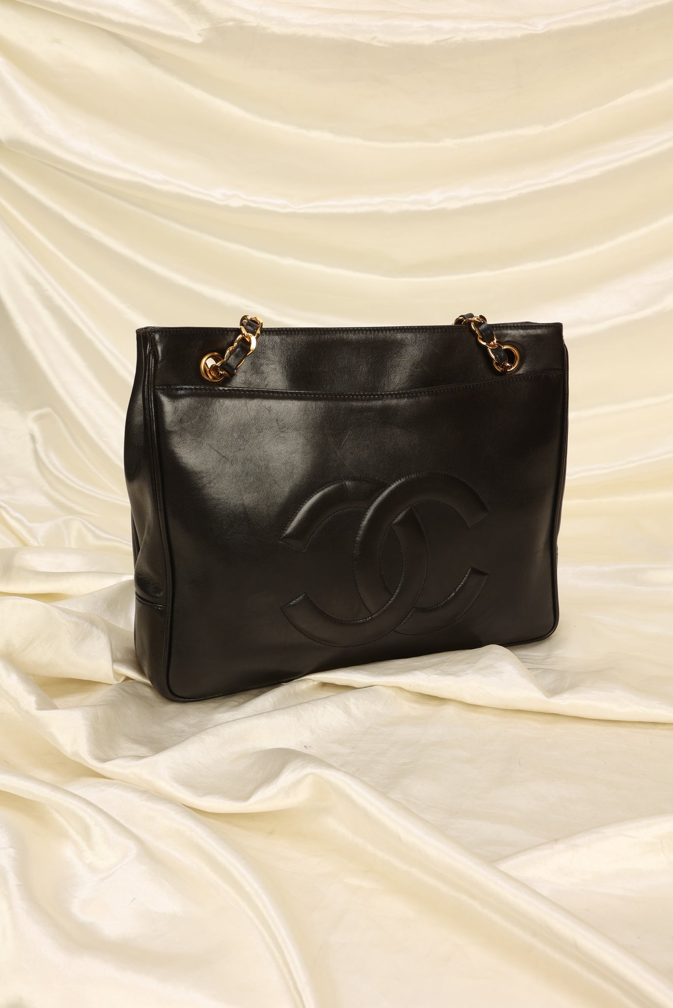 Chanel Lambskin Double-Sided Tote