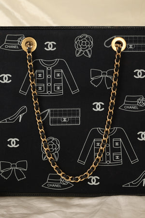 Rare Chanel Icons Chain Tote