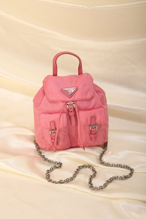 pink prada mini bag