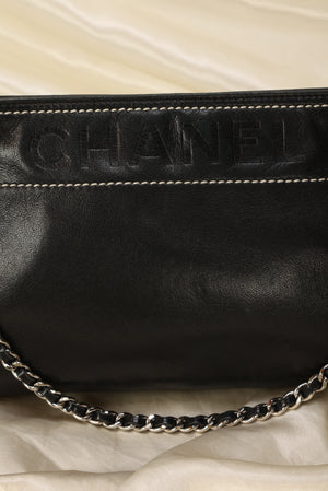 Chanel Logo Pochette