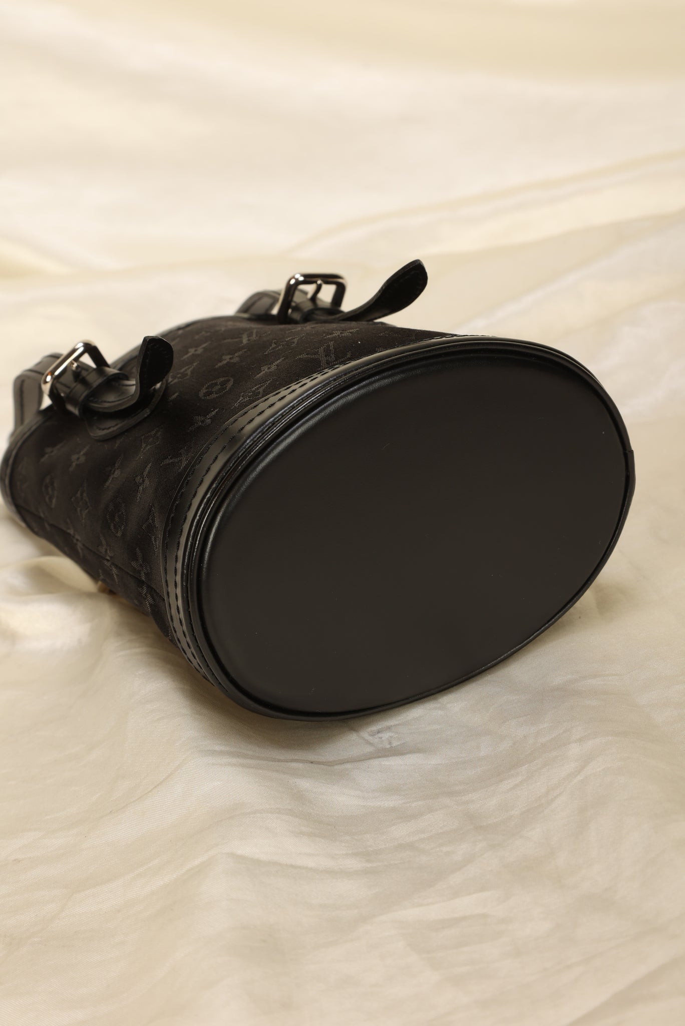 Limited Edition Louis Vuitton Satin Mini Bucket Bag