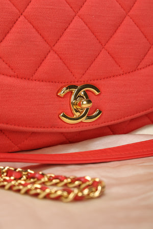 Extremely Rare Chanel Jersey Diana