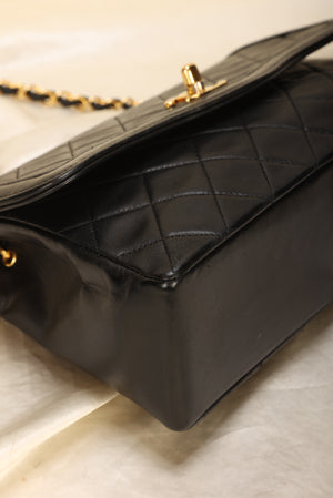 Chanel Lambskin Half Flap With Wallet