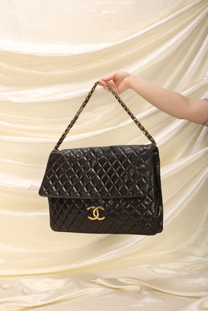 Rare Chanel Lambskin XL Flap Bag