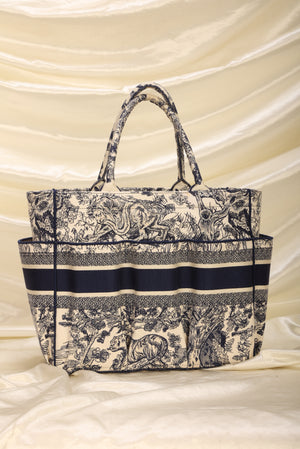 Extremely Rare Dior Catherine Toile de Jouy Tote
