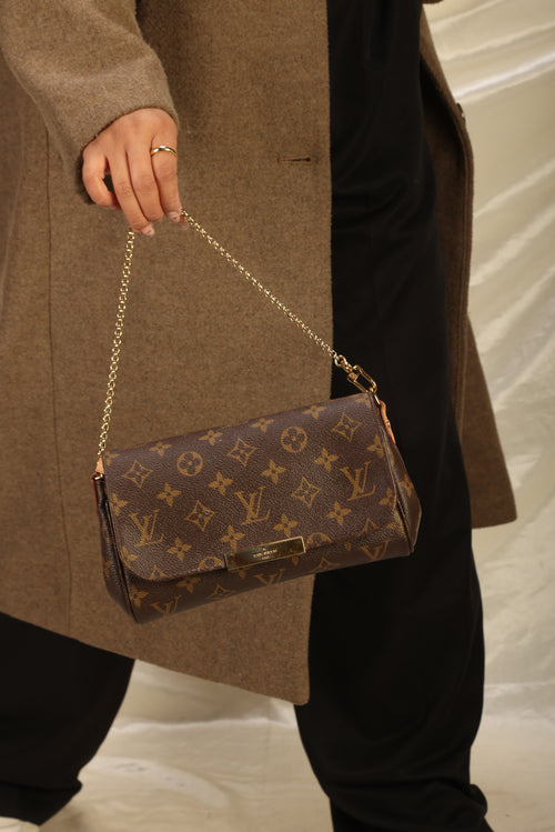Lot - Vintage Louis Vuitton Monogram PM Crossbody Bag