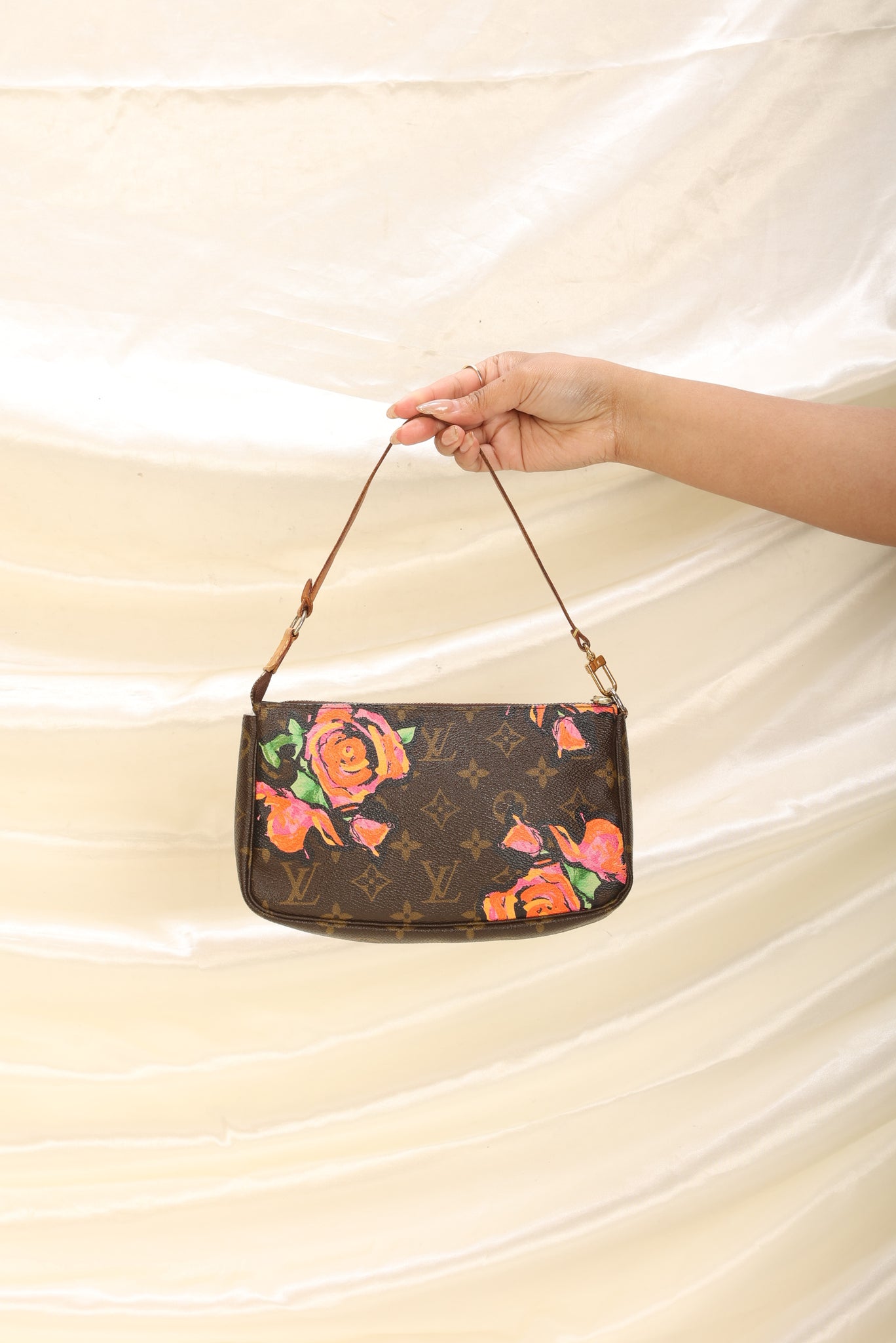 Louis Vuitton x Stephen Sprouse Painted Roses Pochette