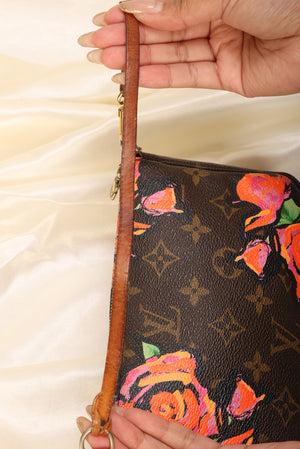 Louis Vuitton x Stephen Sprouse Painted Roses Pochette