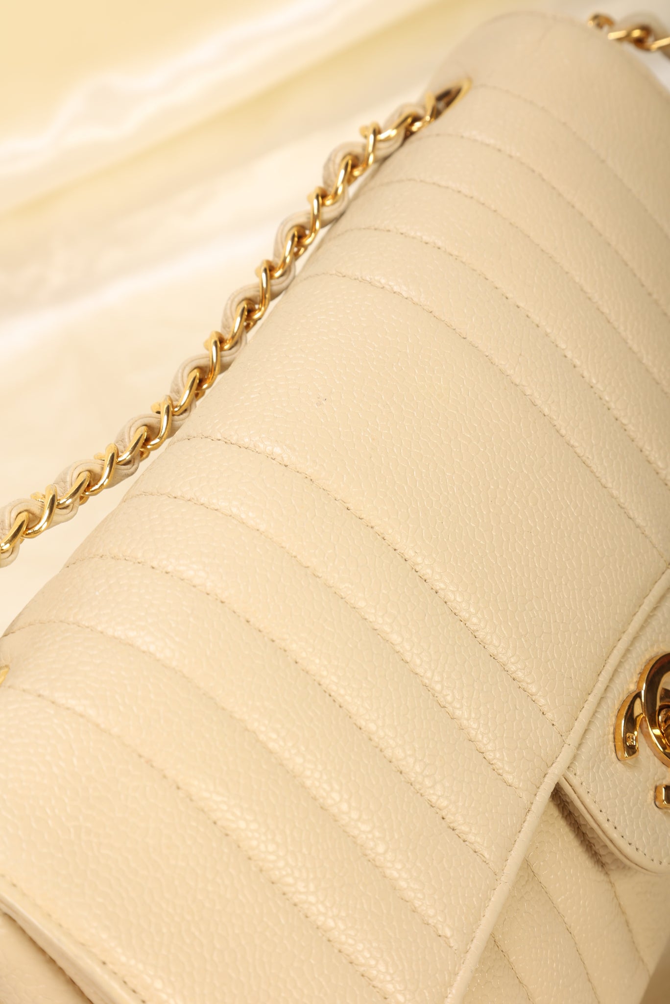 Rare Chanel Caviar Vertical Medium Flap Bag – SFN