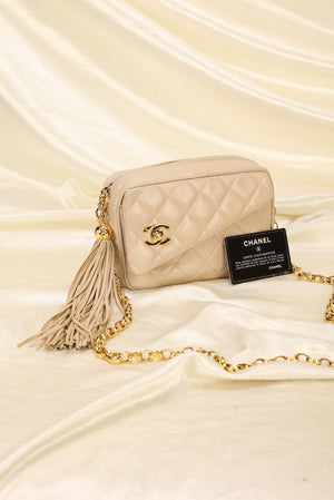 Rare Chanel Lambskin Bijoux Mini Camera Bag