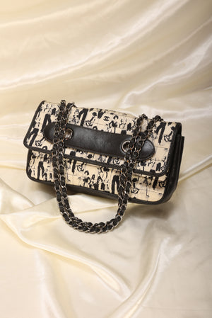 Extremely Rare Chanel Satin Coco Scarf Flap Bag – SFN